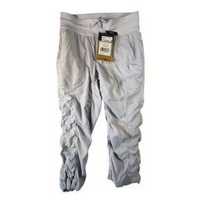The North Face Aphrodite 2.0 Capri Womens XS Mystic Haze New Ruched Hiking Pants